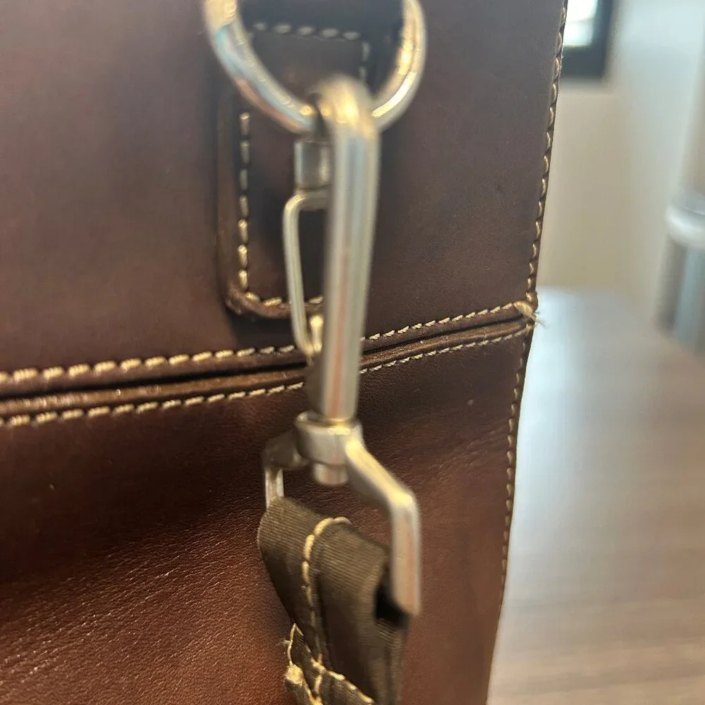 Vintage Etienne Aigner Removable Crossbody Strap or Top Handle Purse - Picture 4 of 6